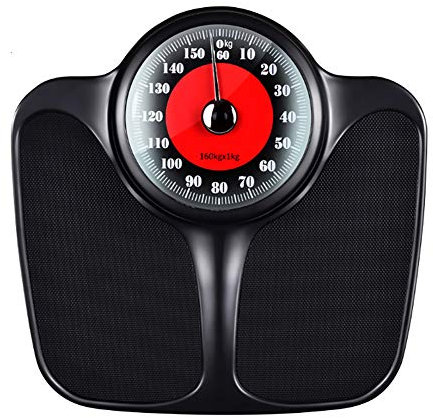 Stainless Steel Waterproof Bathroom Scale, Capacity, No Battery Needed - Household Mechanical Scale