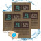 TronicXL 4 Stück Größe 4 I 62% Nachfüllpack kompatibel mit Boveda C Vault oder Glas Box Container Aufbewahrung I Grow Feuchtigkeitsregler für Ernte Luftfeuchtigkeit regulieren I Trocknen zubehör