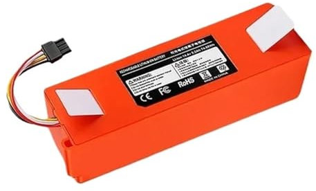 Batería barredora de 12800mAh BRR-2P4S-5200D 5200S, Compatible con XIAOMI Roborock S50 S51 S55 T60, Robot Aspirador de Barrido y fregado(1PCS 12800mAh)