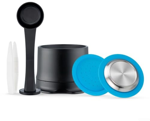 Zenius Capsule de café réutilisable en acier inoxydable pour une expérience de café riche et délicieuse (a)