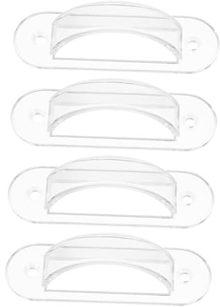 HOMOCONO 4stücke -schalter-schutzplatten Für Mädchen Transparente Abdeckungen Verhinderung Versehentlicher Betätigung Von Lichtschaltern Installieren Vielseitig Einsetzbar Langlebigem