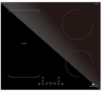 CONTINENTAL EDISON 4-Zonen-Induktionskochfeld CETI4ZFLEX3 Flex 7200 W 4 Booster Schwarz