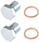 YINETTECH Tappo Coppa Olio 2 Pezzi 55184773 M12x1,25mm Compatibile Con Abarth Compatibile Con Fiat