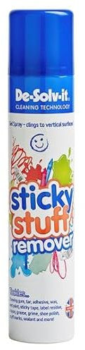 DE-SOLV-IT Sticky Stuff Remover Gel100ml Removes Adhesives, Grease, Gum & Labels Fast-Acting Cleaning Gel for Home, Office & DIY Use