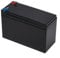 12V 7Ah Battery Case with Holder for 18 650 Cell Storage, Nickel Strip for DIY Battery Construction (only box-black)
