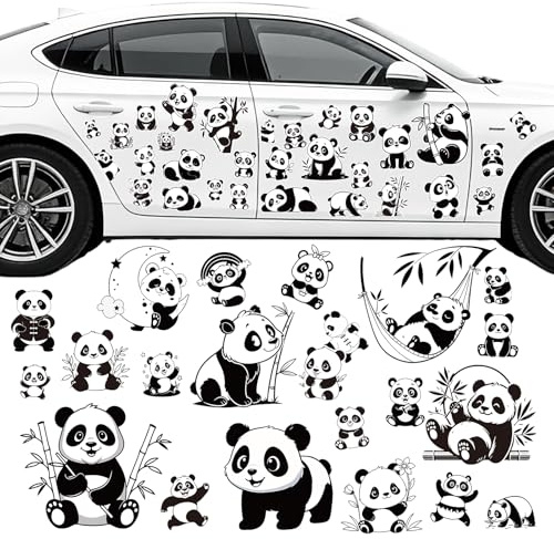 Adesivi per auto Panda, adesivi per auto