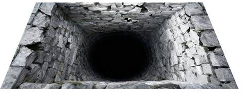 Générique Zerbino porta D entrata esterna - decorazione facile da pulire | Moquette interna effetto 3D foro per ingresso | per camera da casa D Hotes Canape dormitorio appartamento Fete