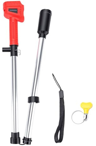 Odorkle Cordless Stick Transfer Pump 720GPH Adjustable Speed Handheld for Rapid Drainage and Fuel Transfer