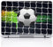 Meffort Inc 11.6 12 Inch Laptop Notebook Skin Sticker Cover Art Decal (Free wrist pad) - Soccer