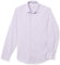 Amazon Essentials Chemise en Popeline à Manches Longues, Style Décontracté, Coupe Standard Homme, Lavande Blanc Double Rayure, XXL