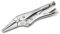 SATA ST71302ST - Pinza a becco lungo con corpo in acciaio nichelato e profilo stretto per adattarsi in aree ristrette