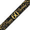 Louise'S 9ft Banner Sparkling Fizz 60th Birthday Black & Gold Holographic