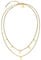 Purelei® Luna Kette Damen (Gold) – Halskette Damen aus langlebigem Edelstahl – Wasserfeste Kette mit Anhänger – 40-45 cm Länge verstellbar – Halskette für deinen individuellen Look