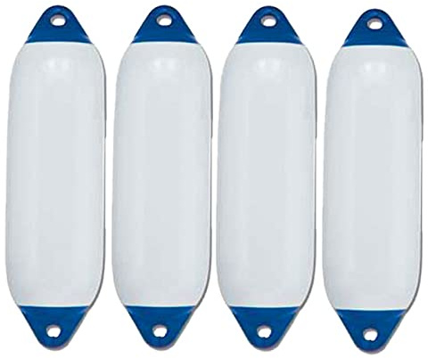 Kit de 4 paragolpes diferentes tamaños F0 F1 F2 F3 Majoni para barco y bote náutico embarcaciones (F2 21 x 62)