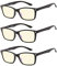 Suertree 90% Blaulichtfilter Lesebrille 3 Pack Sehhilfe Augenoptik Brille Lesehilfen für Damen Herren BM151T 1.5x