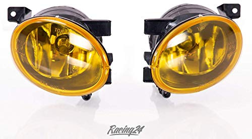 racing24de Nebelscheinwerfer Set, gelb, klar