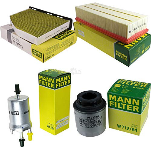 MANN-FILTER Inspektions Set Inspektionspaket Innenraumfilter Kraftstofffilter Luftfilter Ölfilter