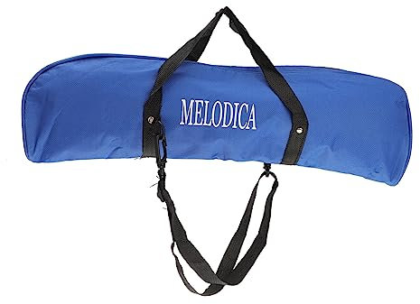 Milisten Musikinstrument Tragetasche Koffer 32 Schlüssel Klaviertasche Tragbare Gigbag für 32 Schlüssel Melodica Piano Blue