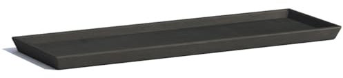 Soucoupe Rectangular 55 Old Gris Foncé - 57,5 x 19,5 x H. 2,5 cm