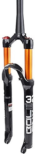 SLRMKK Fahrrad Federgabeln Mountainbike Federgabel 26 27,5 29 Zoll Luftstoßdämpfer Konus 1-1/2 MTB Fahrrad Vordergabel QR HL/RL Federweg 100mm 1650g