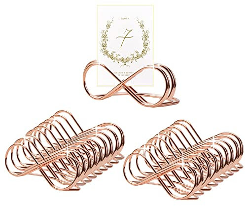 Table Numbers for Wedding (Rose Gold)
