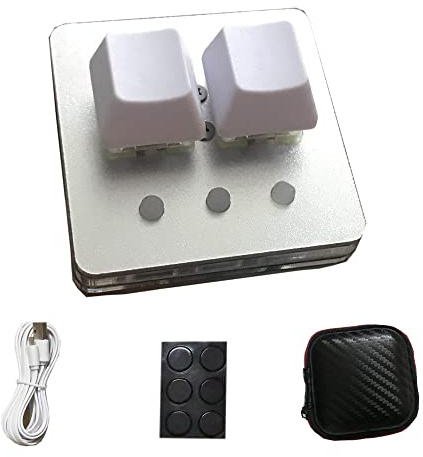 AMJUDOT OSU Keyboard-OSU Keypad Gaming PC Teclado para juegos con una sola mano, interruptores Cherry para teclado mecánico (Tipo-C-Tea)