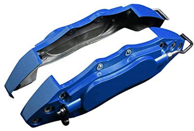 ERZU Copertura universale della pinza del freno | Set di montaggio della pinza in lega di alluminio | Protegge in modo sicuro le pinze dei freni dell'auto, facile da montare, accessori per la