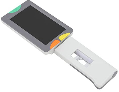 Tragbare Digitale 4,3-Zoll-Lupe, Elektronische Lesehilfen für Schüler mit Sehbehinderung bei älteren Menschen, 2X-32X-Leselupe mit Klappbarem Griff(EU)