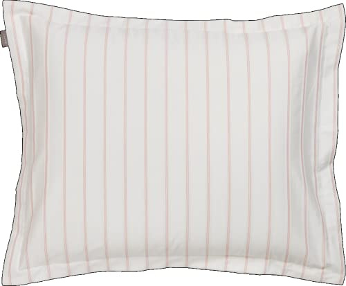 GANT Dobby Stripe Kissenbezug einzeln Farbe Warm Sienna Größe 80x80