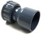 Pumpenanschluss 2/3 PVC Kupplung Überwurfgewinde/PVC Rohranschluss (63 mm x 2)