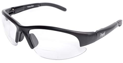 Rapid Eyewear Sonnenbrille mit Leseteil 3,0. Bifokalbrille für Damen und Herren. Brillen mit Transparente Linsen für Labor, Radfahren, sport usw.