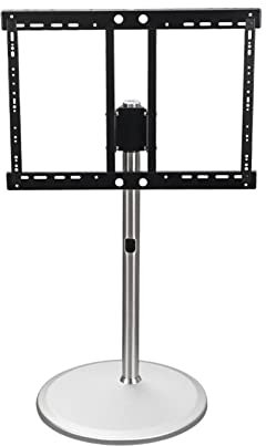 Floor TV Stand TV Stand Home Floor-mounted Integrated TVs Stand Office Conference Room Stainless Steel Heavy-duty Vertical Display Stand ''40-85'' Inch TV Height Adjustable Tall TV Stand (Color : B)