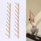 Yogamattenhalter Holz-Yogamattenhalter Wandhalterung Vertikal, 2–9-lagiger Pilates-Mattenständer für Heim-Fitnessstudio, Yoga-Studio, Yogamatten-Präsentationsständer, Lagerung der Ausrüstung ( Size :