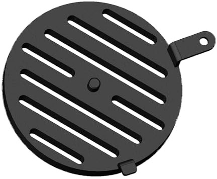 Kaminrost - Passend für Wamsler Kaminöfen inkl. Modellübersicht - Ascherost Kamin aus massivem Stahl - feuerfest & hitzebeständig - Kaminrost Feuerrost Kaminofen Rost [Ø 180x15 mm]