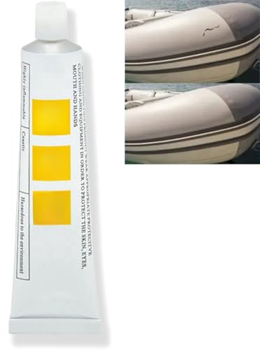 Inflatable Boat Adhesive,Paddling Pool Repair Kit Waterproof,Heavy Duty Repair Patches Glue,Inflatable Repair Kit Repairs a Variety of Inflatables,1pcs New Above-Ground Swimming Pools and Bouncy House