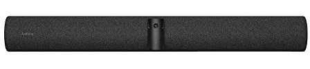 Jabra PanaCast 50 Panoramic 4K Video Bar - Conference Camera for Small & Medium Rooms with 180 Degree Field of View & 8 Microphones - UK Power Supply - black (Renewed)