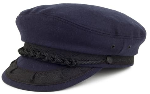 Jaxon & James Griechische FIschermannsmütze aus Wolle II - Marineblau