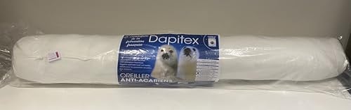 Dapitex Traversin Anti-acariens, 140 cm, Blanc