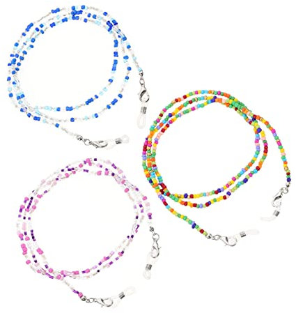 WOFASHPURET Einzigartiges Brillenband Für Damen – Modische Brillenkette Dekoratives Brillenband Mit Perlen