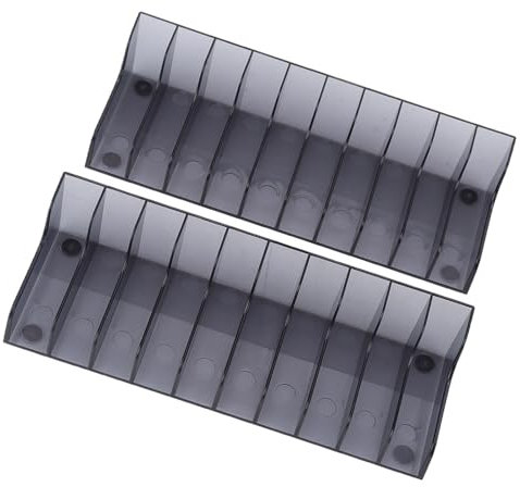 Akozon ❥❥2-Pack mit Großer Kapazitätskartenbox, Spiele-CD-Speicher und Halter, die Genau für/Slim/Pro, Tragbare und Langlebige Speicherlösung für Spielkarten Ausgelegt Sind