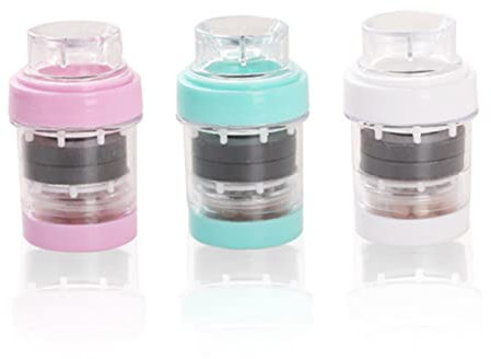 Gadpiparty Magnetischer Wasserhahn Wasserfilter Mit Frontlader Küchenarmatur Filteraufsatz Passend Für Haushaltsarmaturen Bis 3cm Auslass Verbessert Trinkwasserqualität