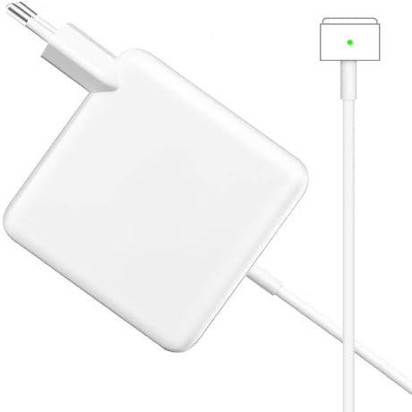 Chargeur Mac Book Pro, 60W T-Tip Chargeur Adaptateur Compatible avec MacBook Pro/Air 11''et 13'' (mi-2012, 2013, 2014, 2015) Modèle A1425, A1435, A1502, A1436, A1466, A1465