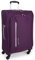 Pierre Cardin Valise Cion souple avec roues résistantes | Valise télescopique avec sangles de rangement CL610M Violet et gris clair. moyen