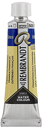 Rembrandt Watercolour Tube 10 ml French ultramarine 503 (05015030)