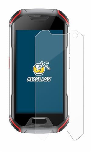 BROTECT Schutzglas für Unihertz Atom L Schutzfolie Made in Germany Panzer Folie Glas Displayschutz [Kratzfest 9H, Anti-Fingerprint,Transparent]