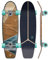 FLYING WHEELS Street Pool Skateboard 30.5, Farbe:Marina