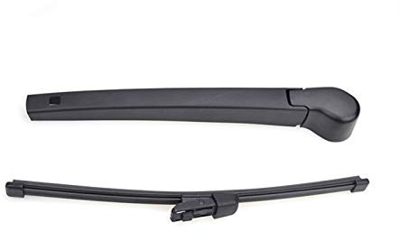 Escobilla limpiaparabrisas Juego De Limpiaparabrisas Trasero Y Brazo para Seat para Leon 5F MK3 Hatchback 2012-2018 Parabrisas Ventana Trasera