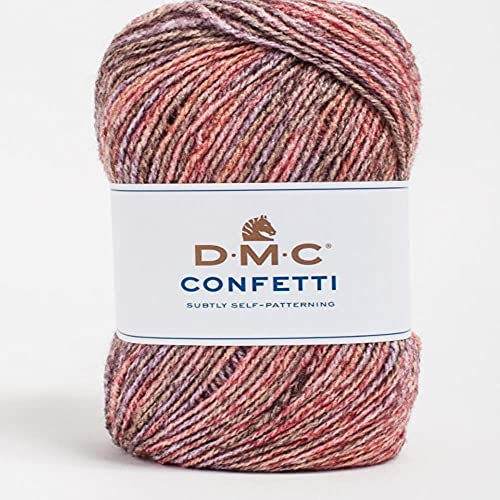 DMC - Confetti, Häkelgarn aus 100% langstapeliger Baumwolle | 100 Gr