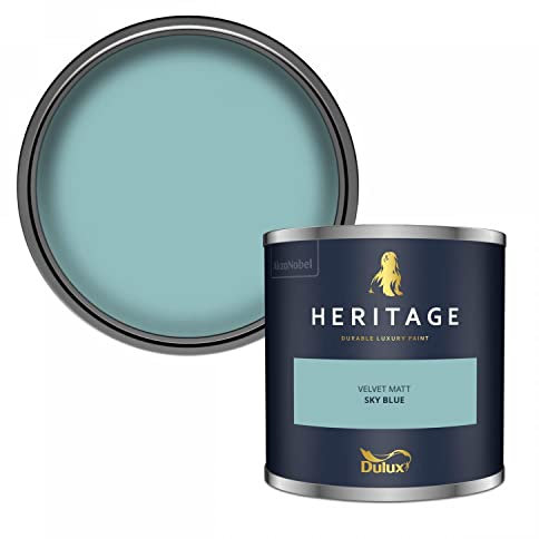 Dulux Trade Heritage Velvet Matt Emulsion Sky Blue - 2.5ltr