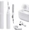 ICARER Clean Kit für AirPods 4 2024 AirPods Pro 2/Pro AirPods 2/3, 3 in 1 Multifunktions Kopfhörer Reinigungsset Werkzeug Weiche Bürste Beflockungsschwamm für AirPods iPhone Kamera Tastatur-Weiß